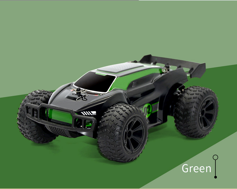 JJRC Q88 2.4G Remote Car 40-50 Distances Control High Speed Off-Road Vehicles Stunt Car Toy Gift for Kids - Green