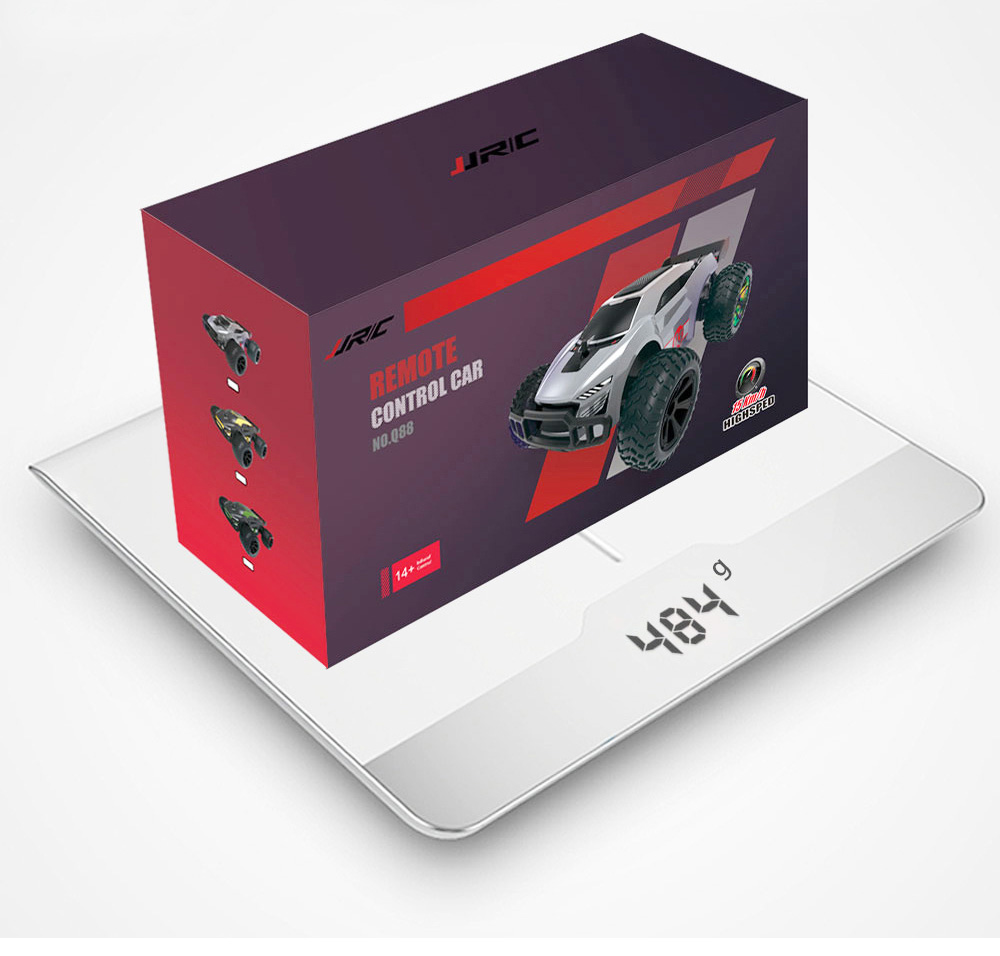 JJRC Q88 2.4G Remote Car 40-50 Distances Control High Speed Off-Road Vehicles Stunt Car Toy Gift for Kids - Yellow