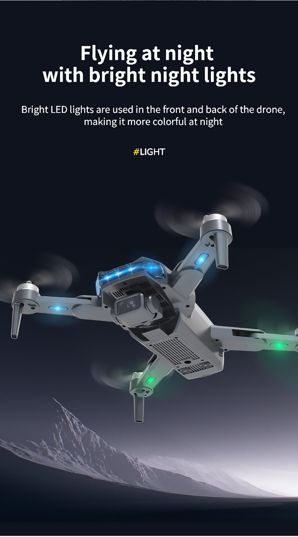 JJRC X21 RC Drone GPS 5G WiFi FPV with Real 4K HD ESC Camera Quadcopter RTF with Obstacle Avoider 2 Batteries - Black