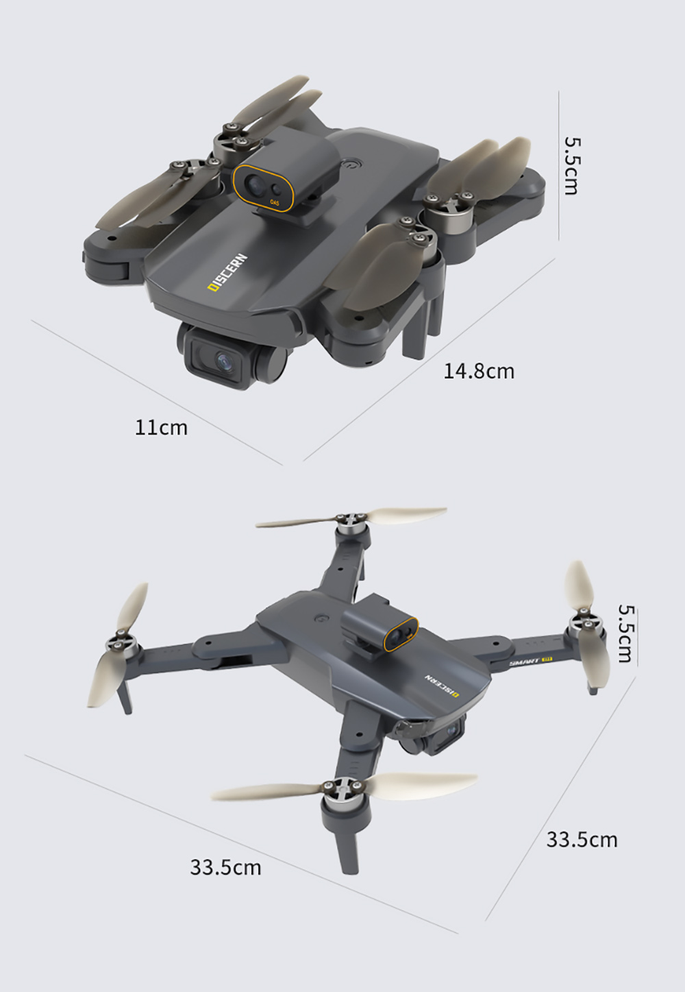 JJRC X21 RC Drone GPS 5G WiFi FPV with Real 4K HD ESC Camera Quadcopter RTF with Obstacle Avoider 2 Batteries - Black