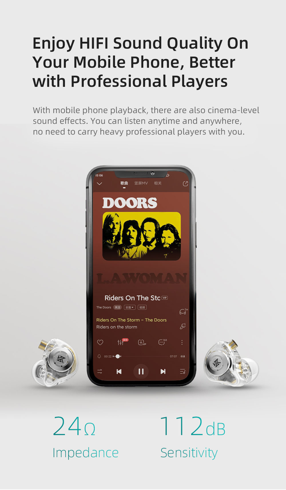 KZ EDX Pro In Ear Wired Earphones HiFi Bass Monitor Headset Noise Cancelling with Mic- Black