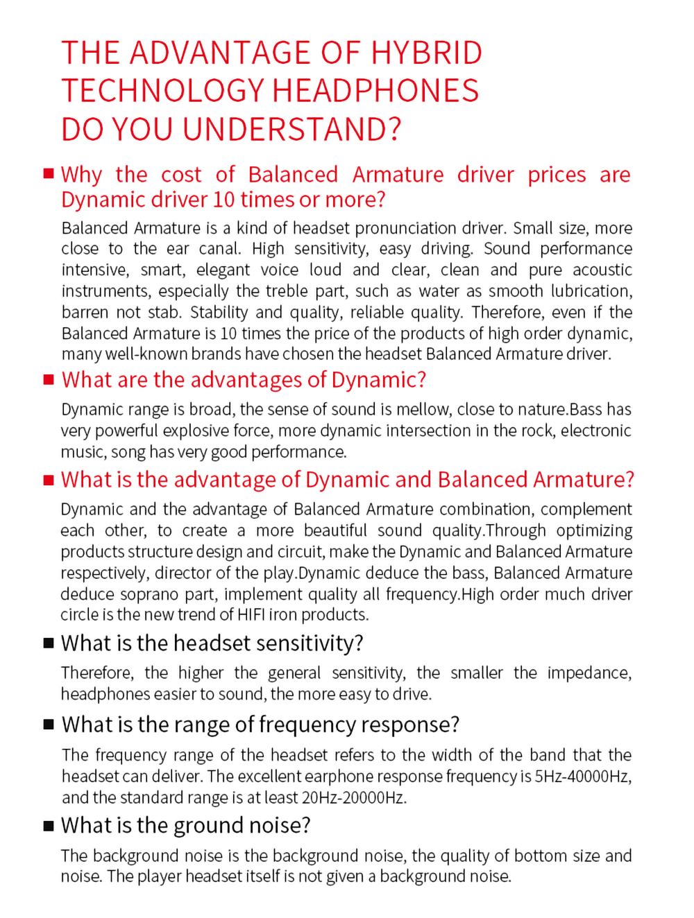 KZ ZST Wired Earphone Hybrid Technology In-ear Sport Bass Noise Cancelling Headset with Mic- Black