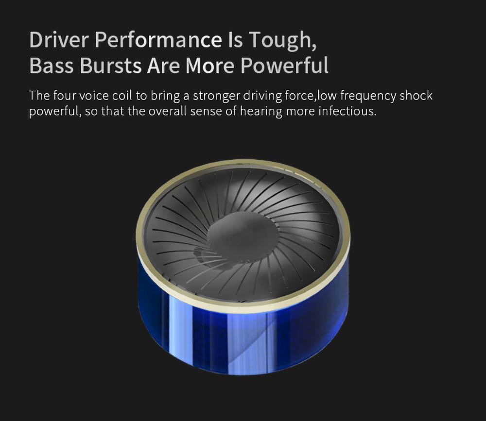 KZ ZST Wired Earphone Hybrid Technology In-ear Sport Bass Noise Cancelling Headset with Mic- Black