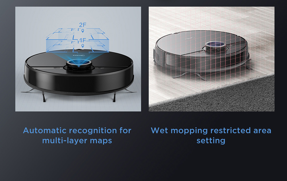 Midea S8+ Robot Vacuum Cleaner Electrolysis Disinfection Vibration Mopping Smart Vacuum Cleaner Dust Collect Station
