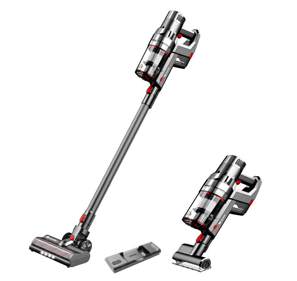Proscenic P11 Cordless Bagless Stick Vacuum Cleaner 25KPa Suction with Carpet Boost Wet Dry Vacuum Mop with Charge Dock