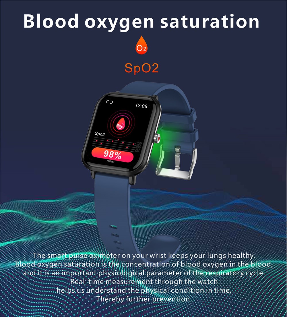 Q9 Pro Smartwatch 1.7 Inch Large Touch Screen Bluetooth Watch Fashion Sports Watch - Orange