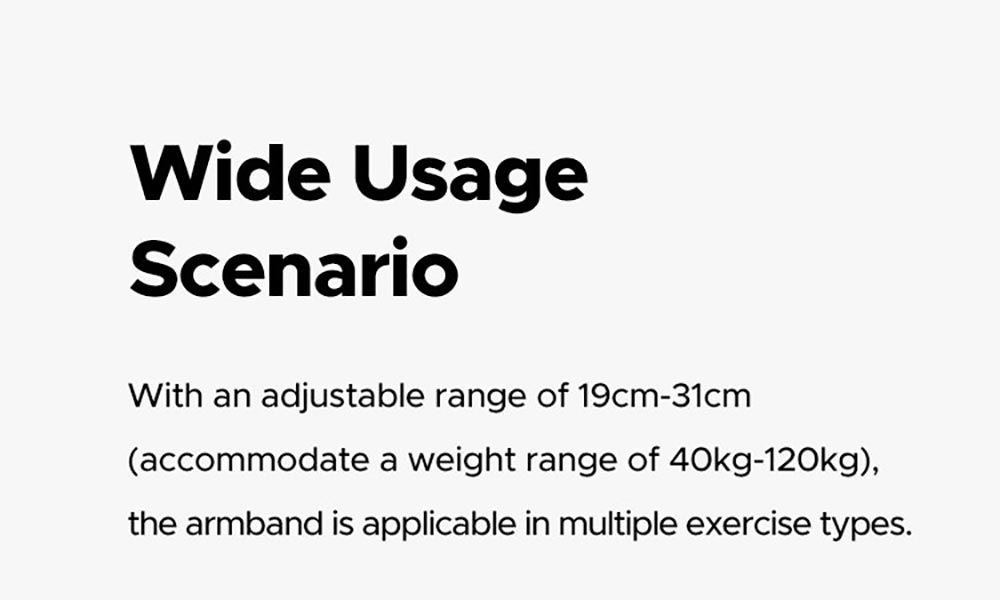 Magene HRM80 Armband Heart Rate Monitor Rechargeable ANT+/Bluetooth Connection IP67 Waterproof Support Fitness APPs