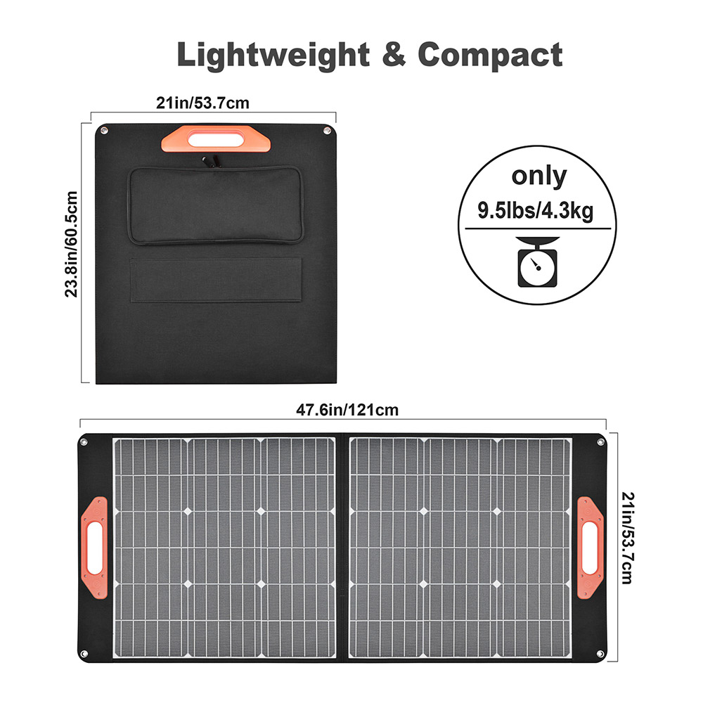 Anypower AP100W Portable Solar Panel