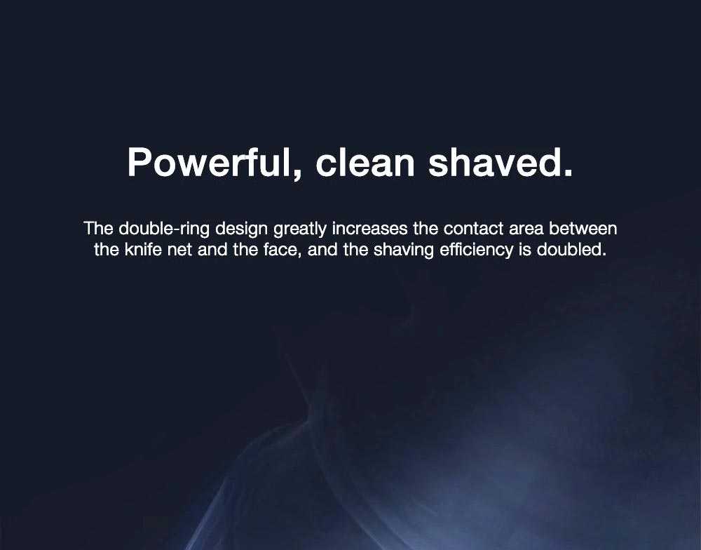 Enchen Black Stone 7 3D Electric Shaver Magnetic Quick Release Men Washable USB Rechargeable Shaving Beard Machine