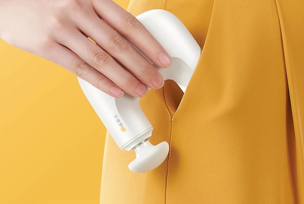 Momoda Mini U-shaped Massage Gun Double-head Massage Mute Massager 3-speed High-frequency Vibration Intelligent Sensing