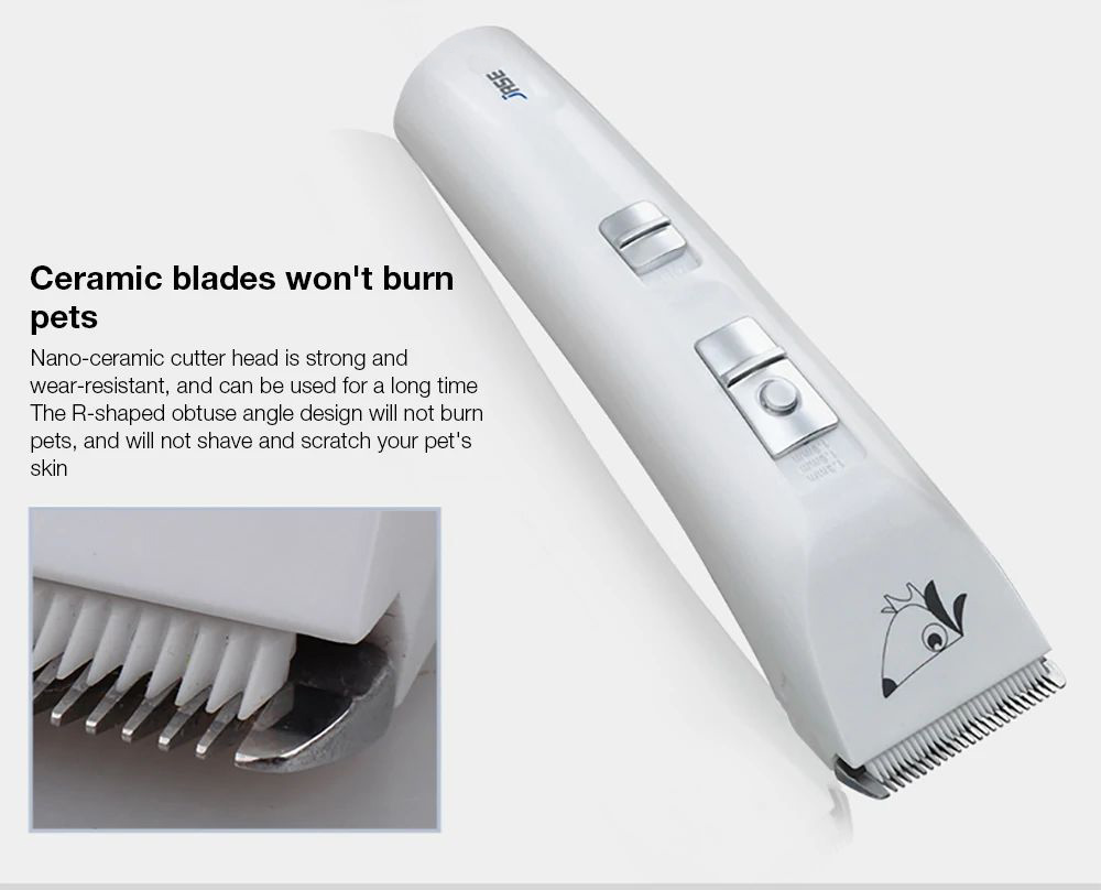 XIAOMI YOUPIN JASEPC-800 Dog Hair Clipper Trimmer USB Charging Grooming Electric Scissors Shaver Pet Supplies