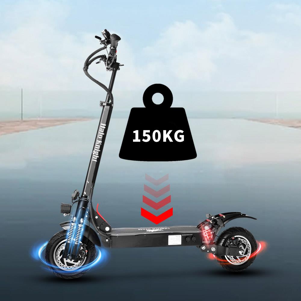 Halo Knight T104 Road Electric Scooter 52V 2000W 28Ah Battery 60km Range 65km/h Max Speed 150kg Load