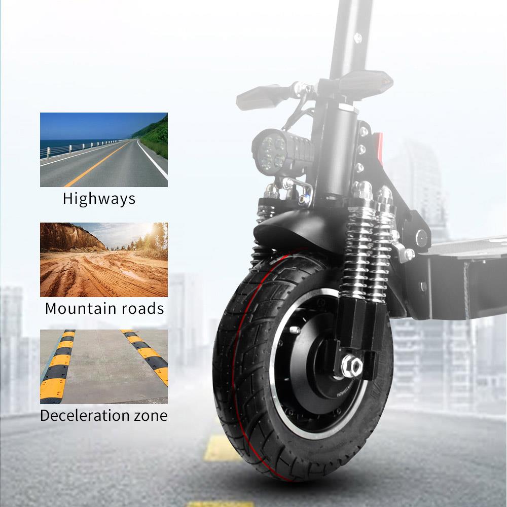 Halo Knight T104 Road Electric Scooter 52V 2000W 28Ah Battery 60km Range 65km/h Max Speed 150kg Load