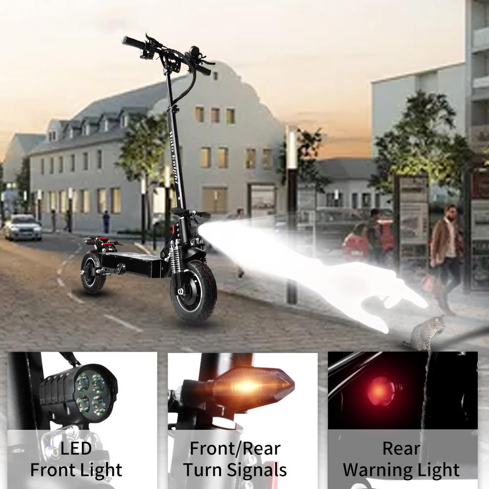 Halo Knight T104 Road Electric Scooter 52V 2000W 28Ah Battery 60km Range 65km/h Max Speed 150kg Load