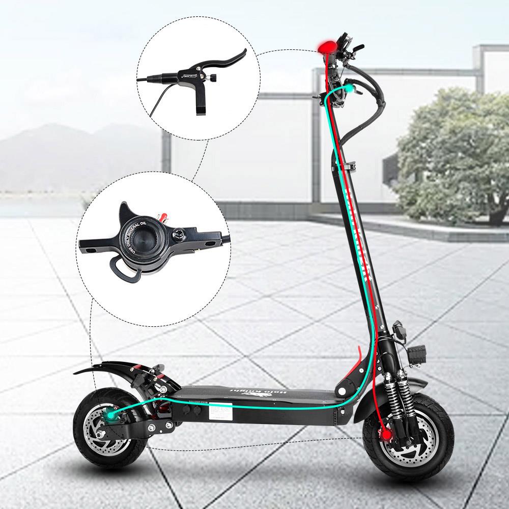 Halo Knight T104 Road Electric Scooter 52V 2000W 28Ah Battery 60km Range 65km/h Max Speed 150kg Load