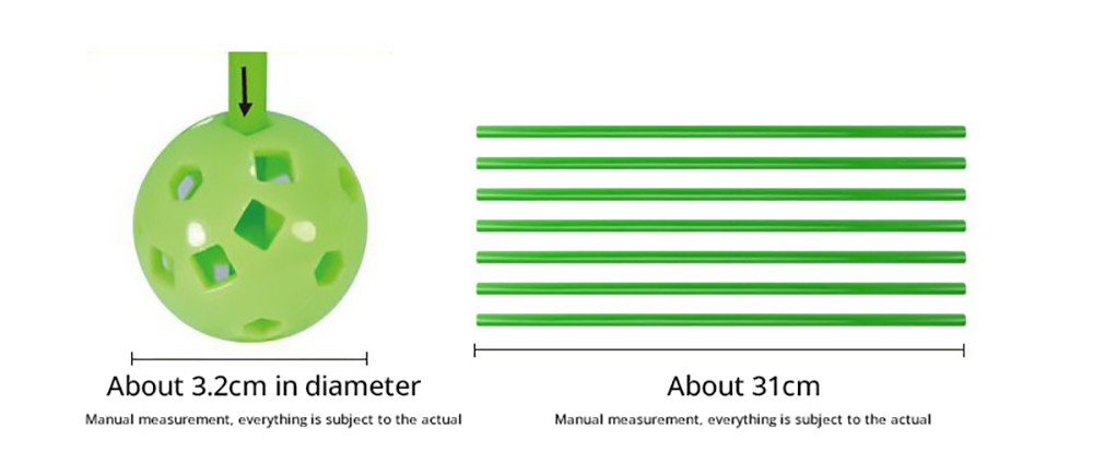 Creative Puzzles 36 Balls 51 Rods Building Toy for Kid - with Camp