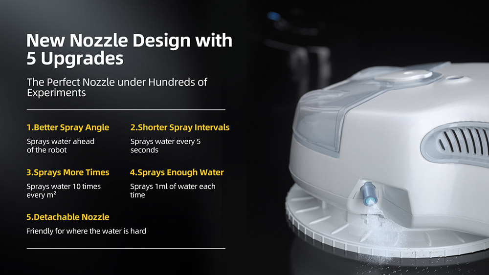 HUTT C6 Intelligent Variable Frequency Water Spraying Window Cleaning Robot