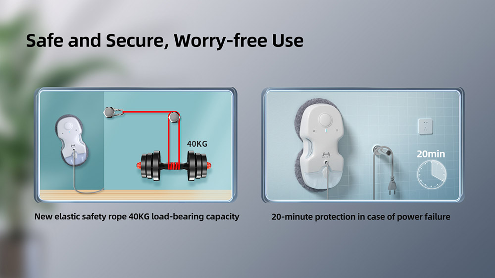 HUTT C6 Intelligent Variable Frequency Water Spraying Window Cleaning Robot