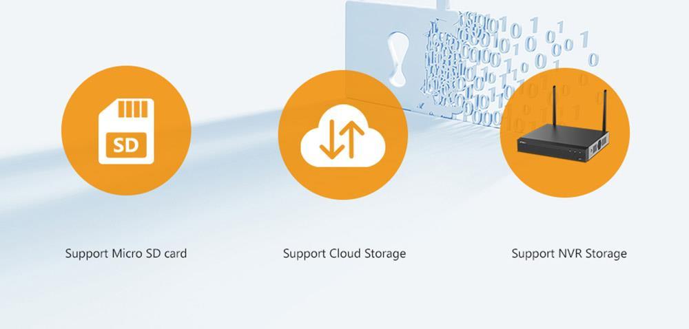 Imou Bullet 2C 4MP IP Wifi hd 4MP (QHD) Outdoor Surveillance Camera, with Built-in Microphone, IP67 Waterproof