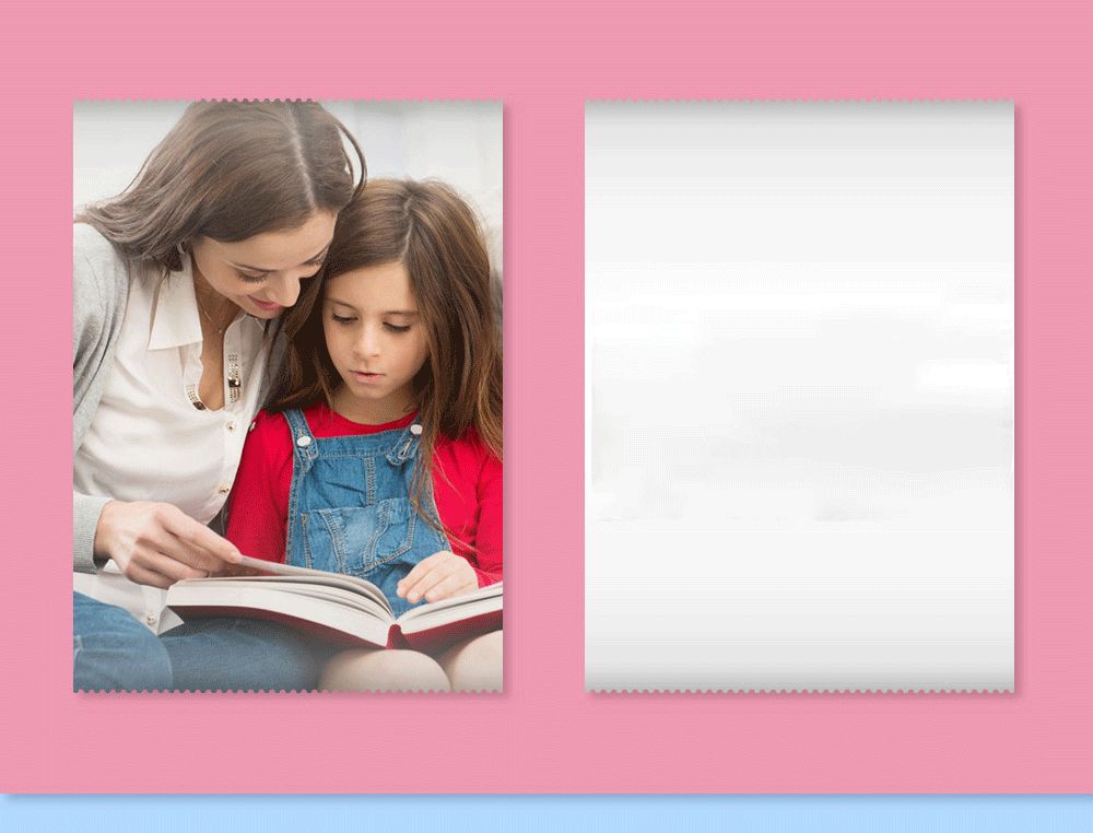 Portable Mini Printer Thermal Photo Printer Bluetooth Wireless with 10 Rolls of Printing Paper, Sticker - Pink