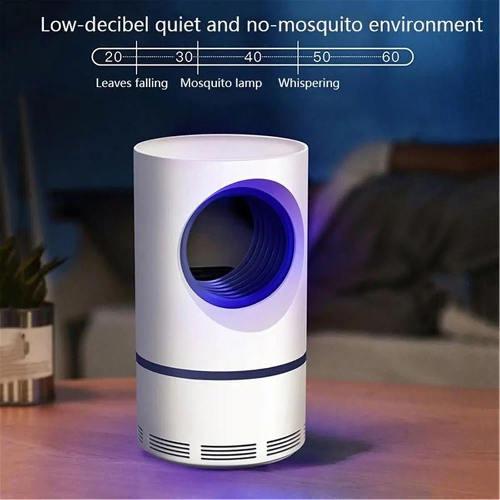 USB UV Anti Fly Mosquito Killer Lamp Electric Mosquito Insect Bug Trap Zapper For Home/Office/Camping