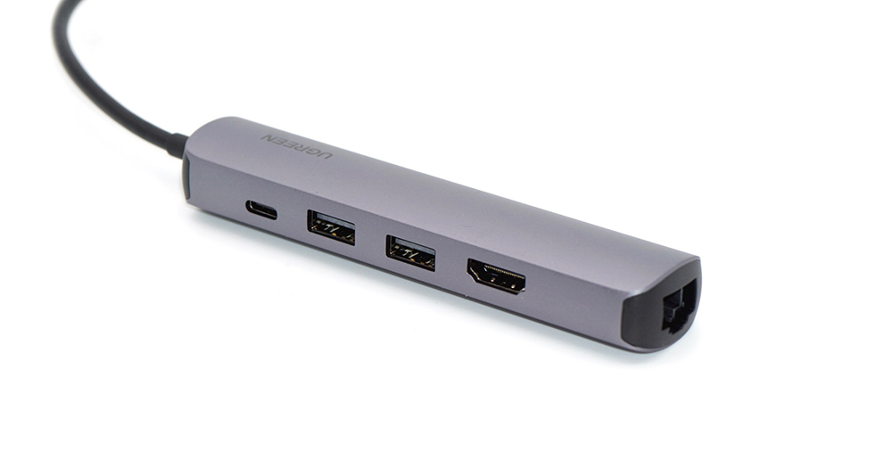 Ugreen Type USB C Hub USB C 3.1 to 4K HDMI RJ45 PD 100W Charge OTG Adapter USB C Dock for MacBook Air Pro 2020 USB 3.0