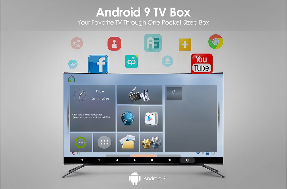 Beelink GT-King TV BOX Amlogic S922X 4G/64G 2.4G+5G WIFI6 1000M LAN