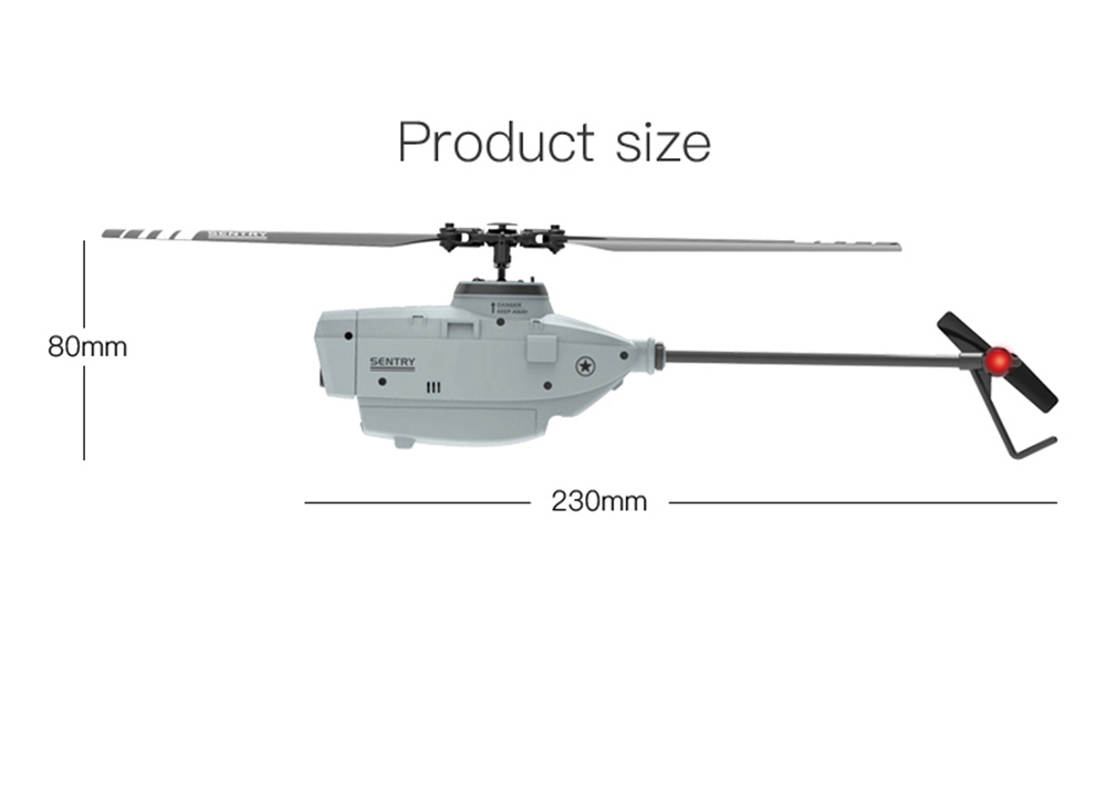 C127 RC Helicopter 2.4G 4CH 6-Axis Gyro 720P Camera Optical Flow Localization Flybarless Scale with Remote Control