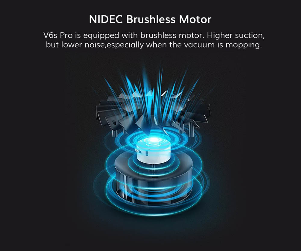 ILIFE V60 Pro Robot Vacuum Cleaner, 1000Pa Suction Wet Mopping, 300ml Dust Tank, Remote Control, Auto Obstacle Avoidance