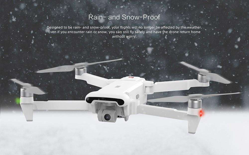 FIMI X8 SE 2022 V2 RC Quadcopter 10km FPV with 3-axis Gimbal 4K Camera HDR GPS Without Megaphone 2 Batteries