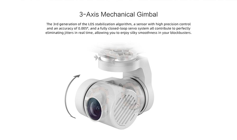 FIMI X8 SE 2022 V2 RC Quadcopter 10km FPV with 3-axis Gimbal 4K Camera HDR GPS Without Megaphone 2 Batteries