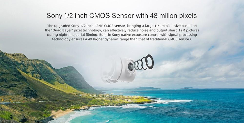 FIMI X8 SE 2022 V2 RC Quadcopter 10km FPV with 3-axis Gimbal 4K Camera HDR GPS Without Megaphone 2 Batteries