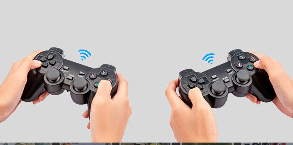 GD10 Gamebox Game Stick Game Controller, Emuelec4.3 System 50 Simulators with 32GB TF Card 10,000 Classic Games