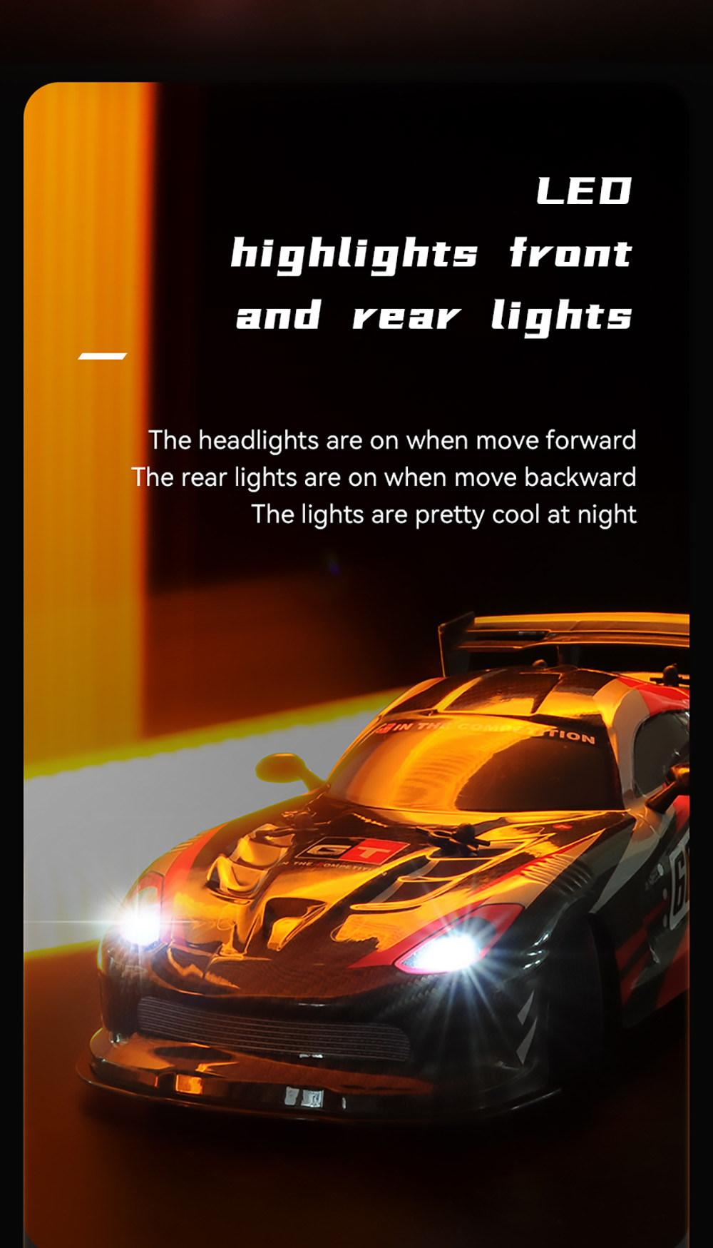 JJRC Q116 1/16 2.4G 4WD Drift RC Car Vehicle Model Toy Full Proportional Control - White