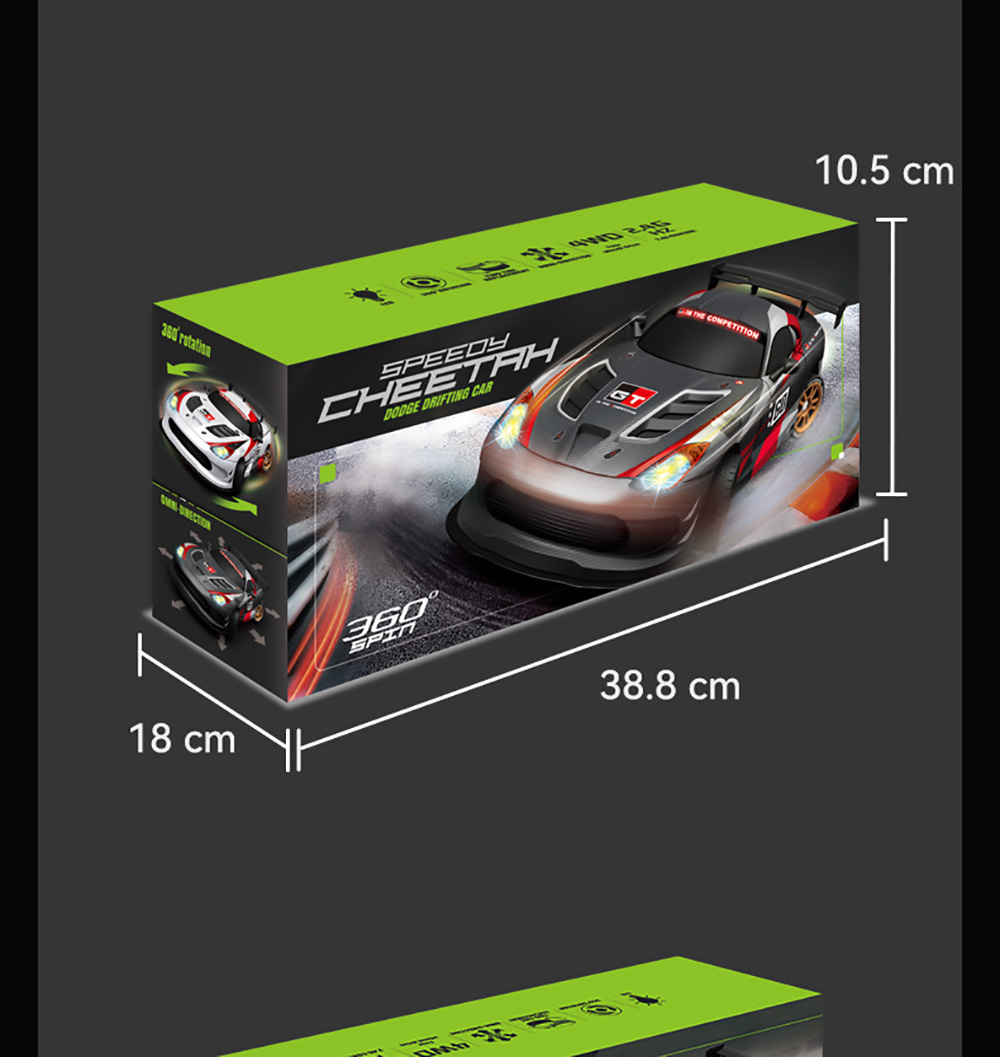 JJRC Q116 1/16 2.4G 4WD Drift RC Car Vehicle Model Toy Full Proportional Control - White