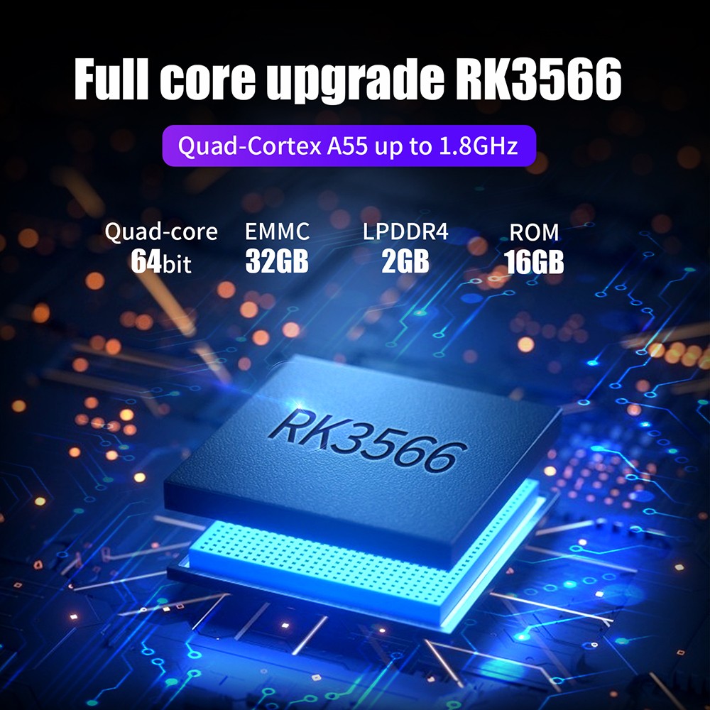 ANBERNIC RG353P Portable Game Console Android 32GB eMMC+16GB & 64GB Linux TF Card 3.5'' IPS Screen Retro WiFi Bluetooth