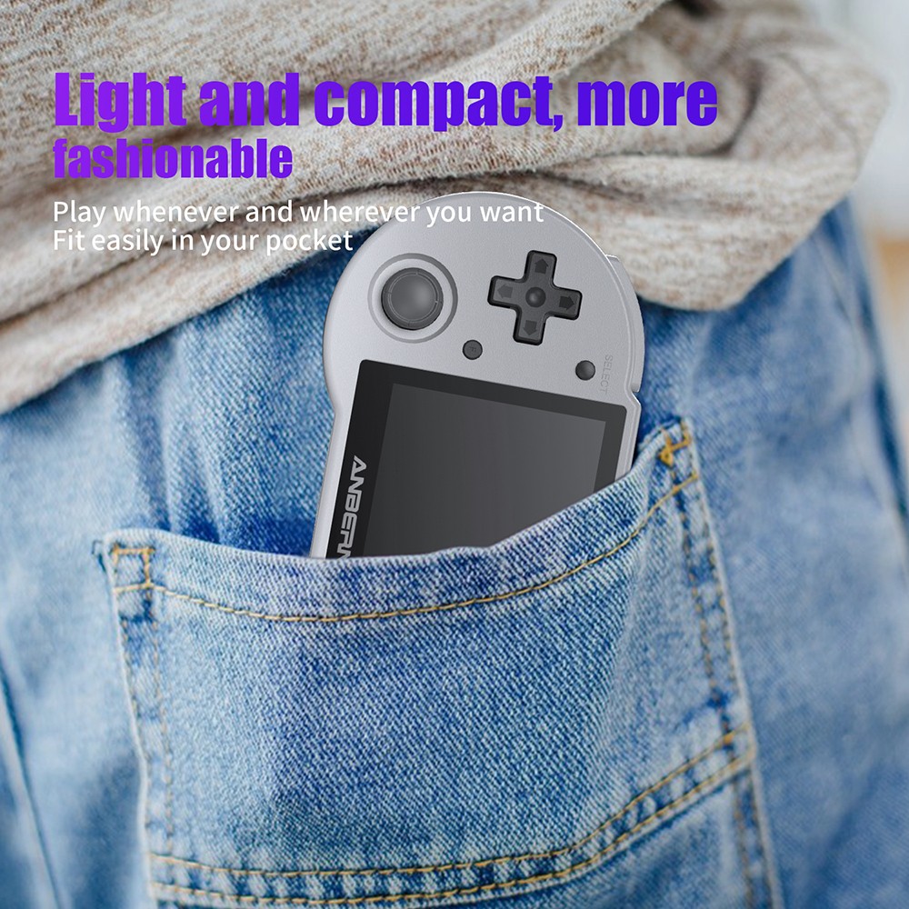 ANBERNIC RG353P Portable Game Console Android 32GB eMMC+16GB & 64GB Linux TF Card 3.5'' IPS Screen Retro WiFi Bluetooth