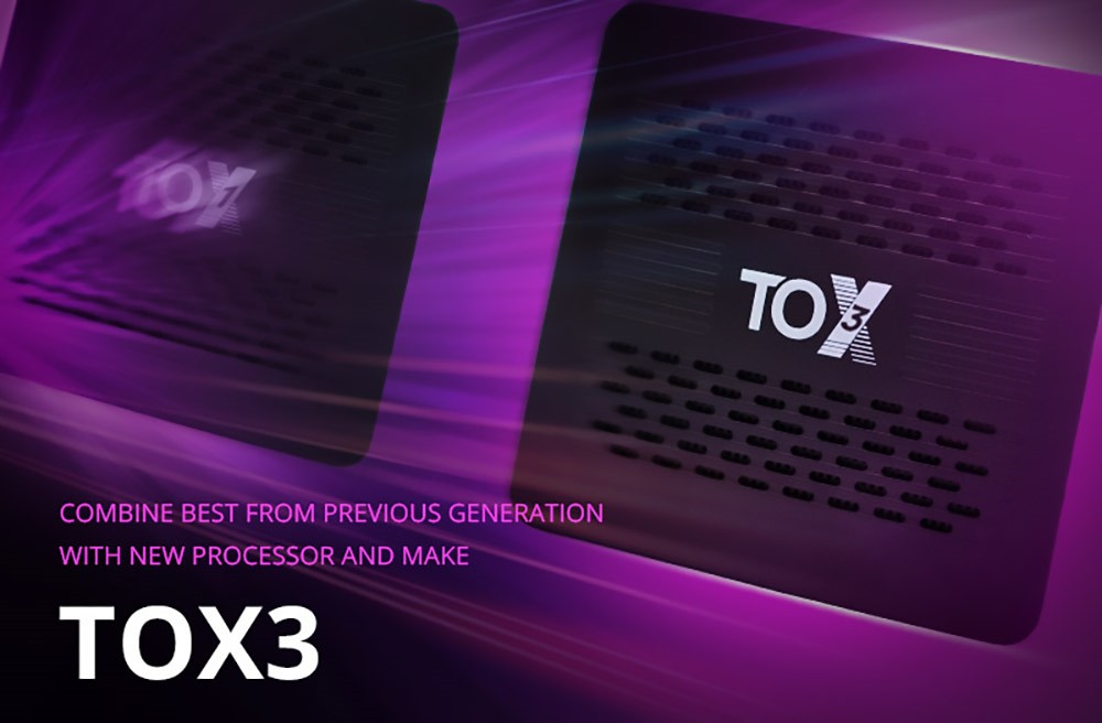TOX3 Android 11 TV Box Amlogic S905X4 8K HDR 4GB/32GB TV BOX 2.4G+5G WiFi Bluetooth 4.1 1000M LAN - EU Plug