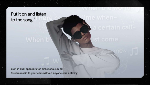 INMO Air AR Smart Glasses with GPS System AR Navigation, Smart Control, AI Assistant - Green