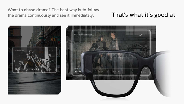 INMO Air AR Smart Glasses with GPS System AR Navigation, Smart Control, AI Assistant - Green