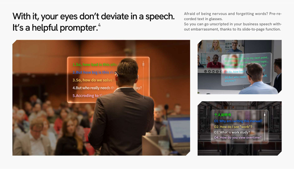 INMO Air AR Smart Glasses with GPS System AR Navigation, Smart Control, AI Assistant - Green