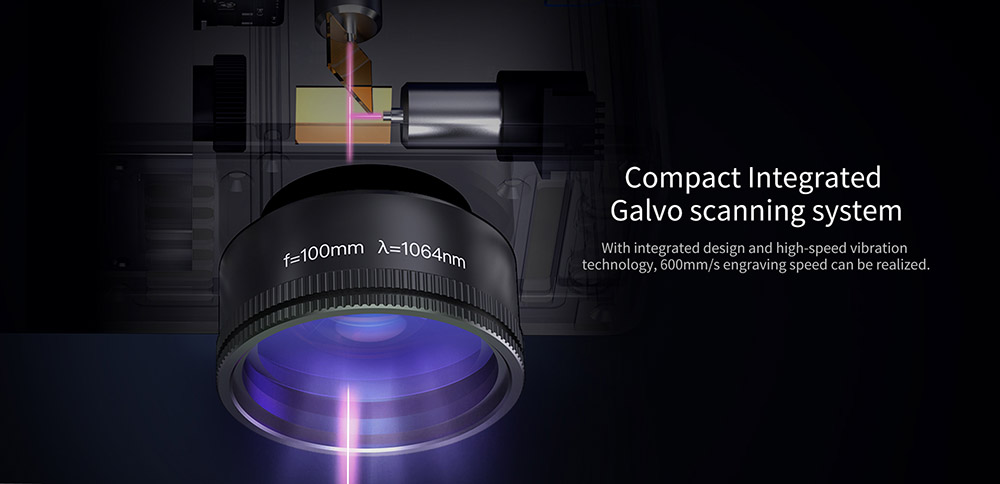 LaserPecker 3 Super Fast Handheld Laser Engraver Cutter with Electric Roller, 600mm/s Speed, Wireless Connection, 4K Resolution, AU Professional Edition