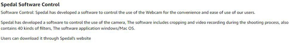 Spedal M934 Webcam 1080p HD 60fps with Microphone Spedal Software Webcam Laptop Desktop Mac USB, Pro Streaming Camera