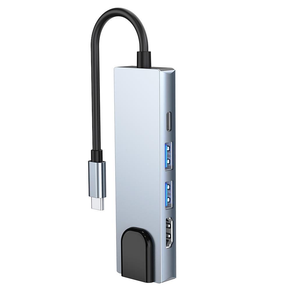 Type-C USB C Hub USB C 3.1 to 4K HDMI 1000M RJ45 PD 100W Charge OTG Adapter USB C Dock for MacBook Air Pro 2020 USB 3.0