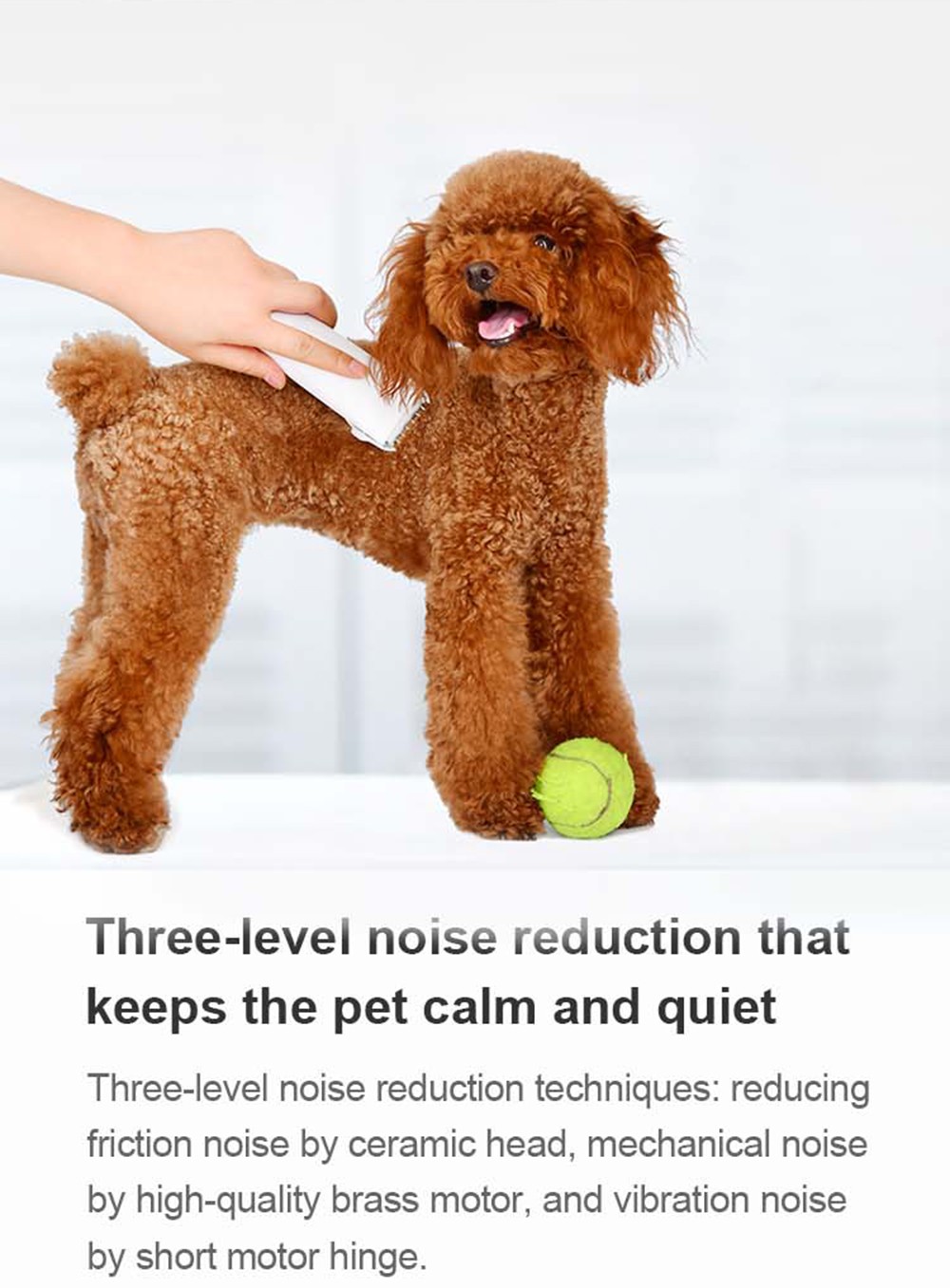Pawbby Pet Hair Trimmer Dog Cat Pet Grooming Electrical Clippers Pets Hair Cut Machine Rechargeable