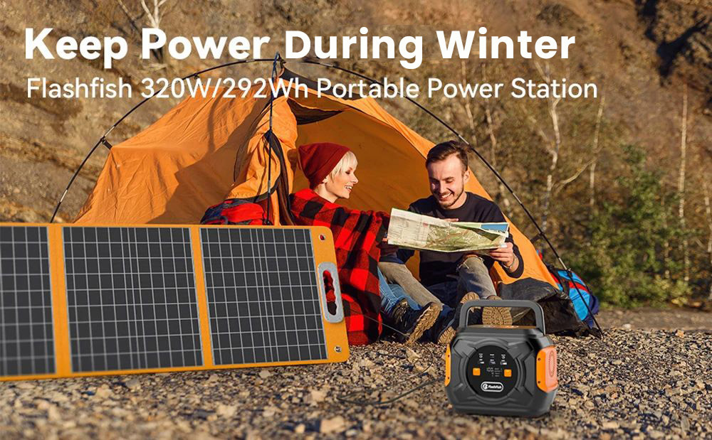 Flashfish A Wh W Portable Power Station Sp Solar Panel