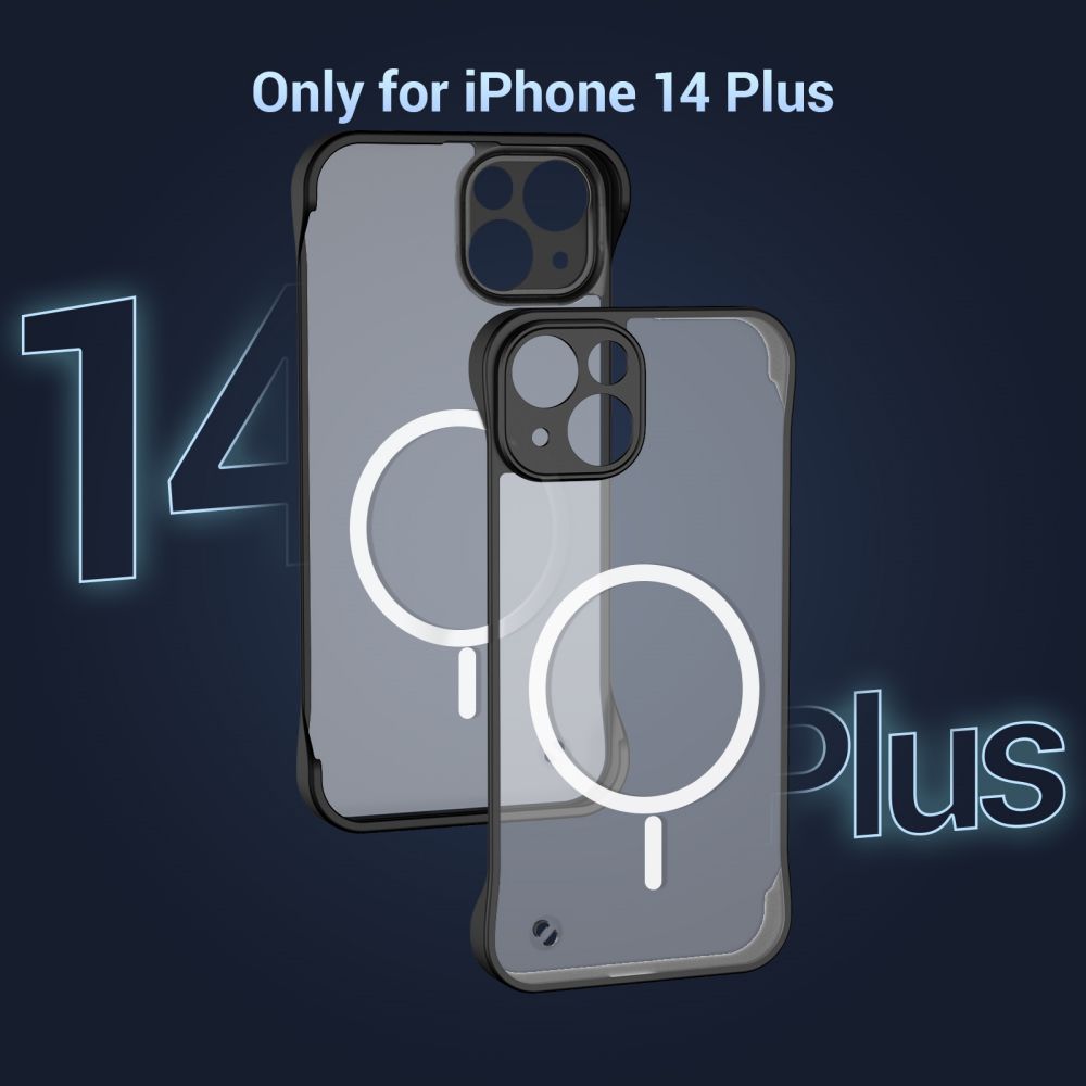 HINOVO MPC1-IP 14S Wireless Magnetic Charging Mobile Phone Case for iPhone 14 Plus