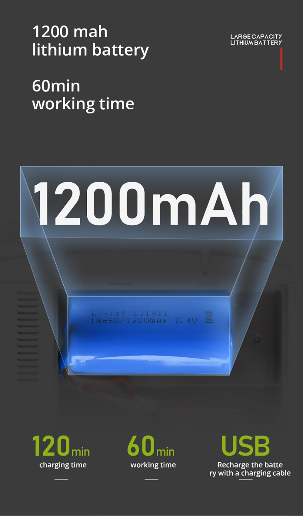 HUINA 593 RC Excavator Simulation Alloy Toy Multi-functional with Remote Control