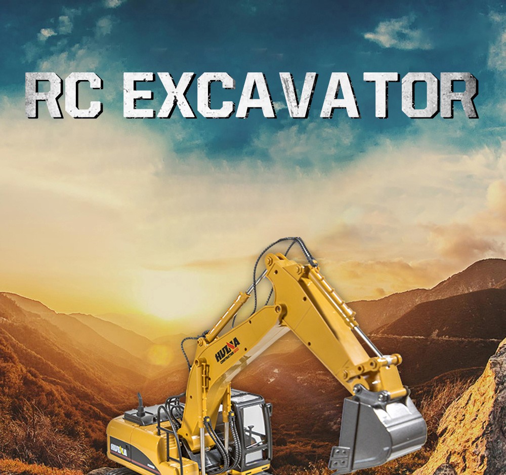 Excavator 15 Channel with 2.4G Remote Control Construction Vehicle