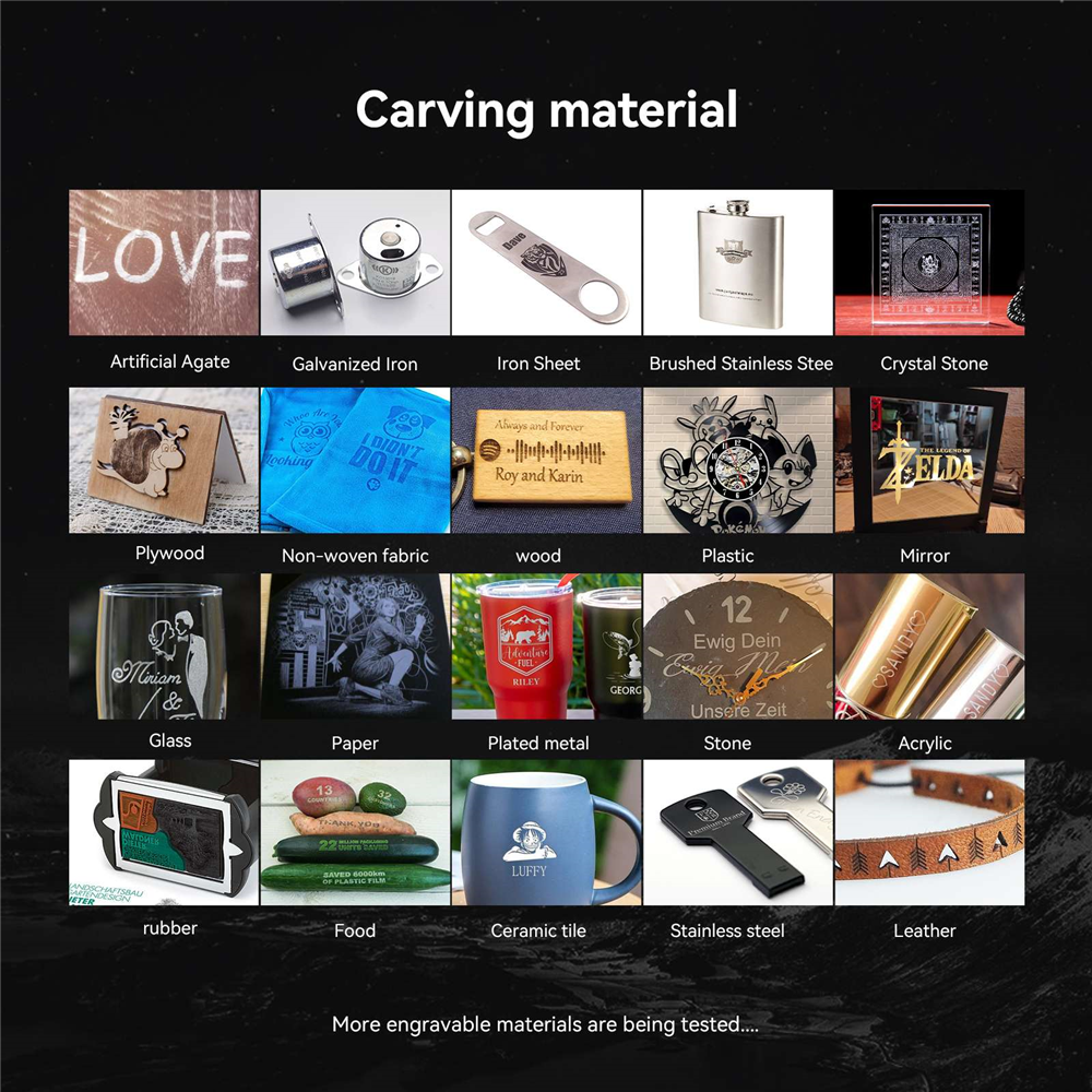 ATOMSTACK S20 Pro 20W Laser Engraver Cutter Kit, R3 Pro Rotary Roller, Honeycomb Panel, Focus-Free, Quad-core Diode Laser, 0.08 x 0.1mm Compressed Spot, Offline Engraving, 400x400mm